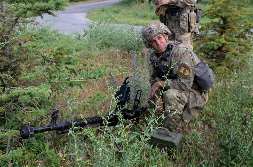 Азовці під час навчань із протидесантної оборони
