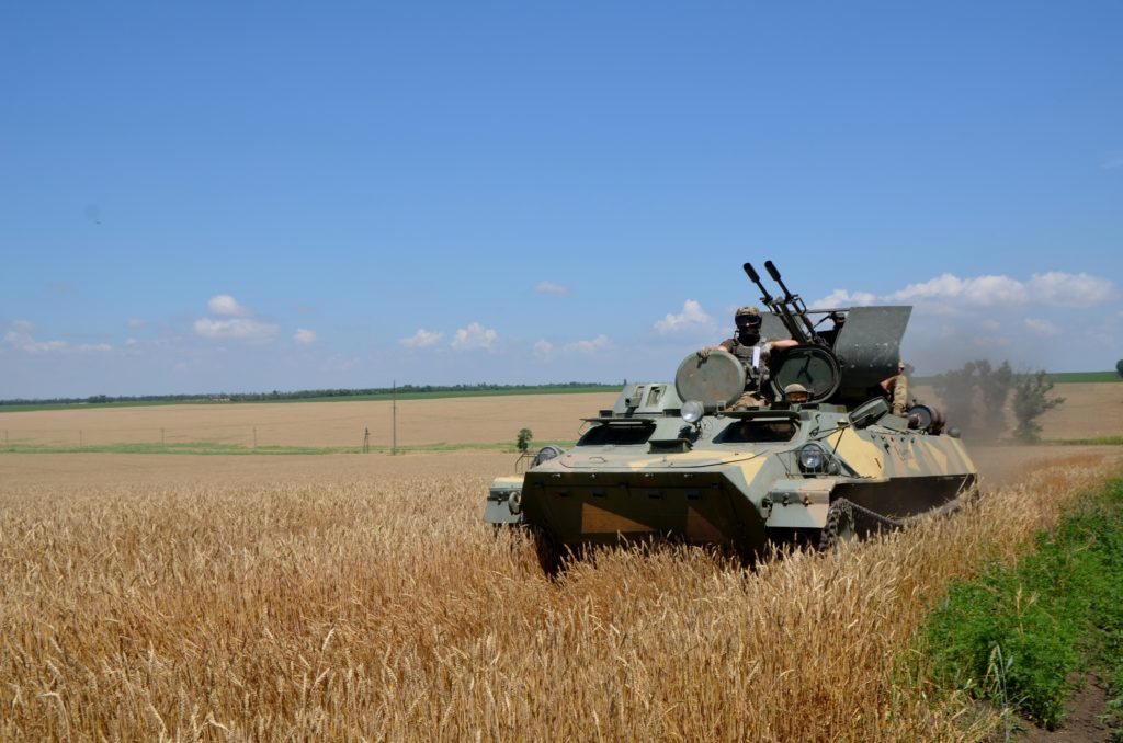 Азовці під час навчань із протидесантної оборони