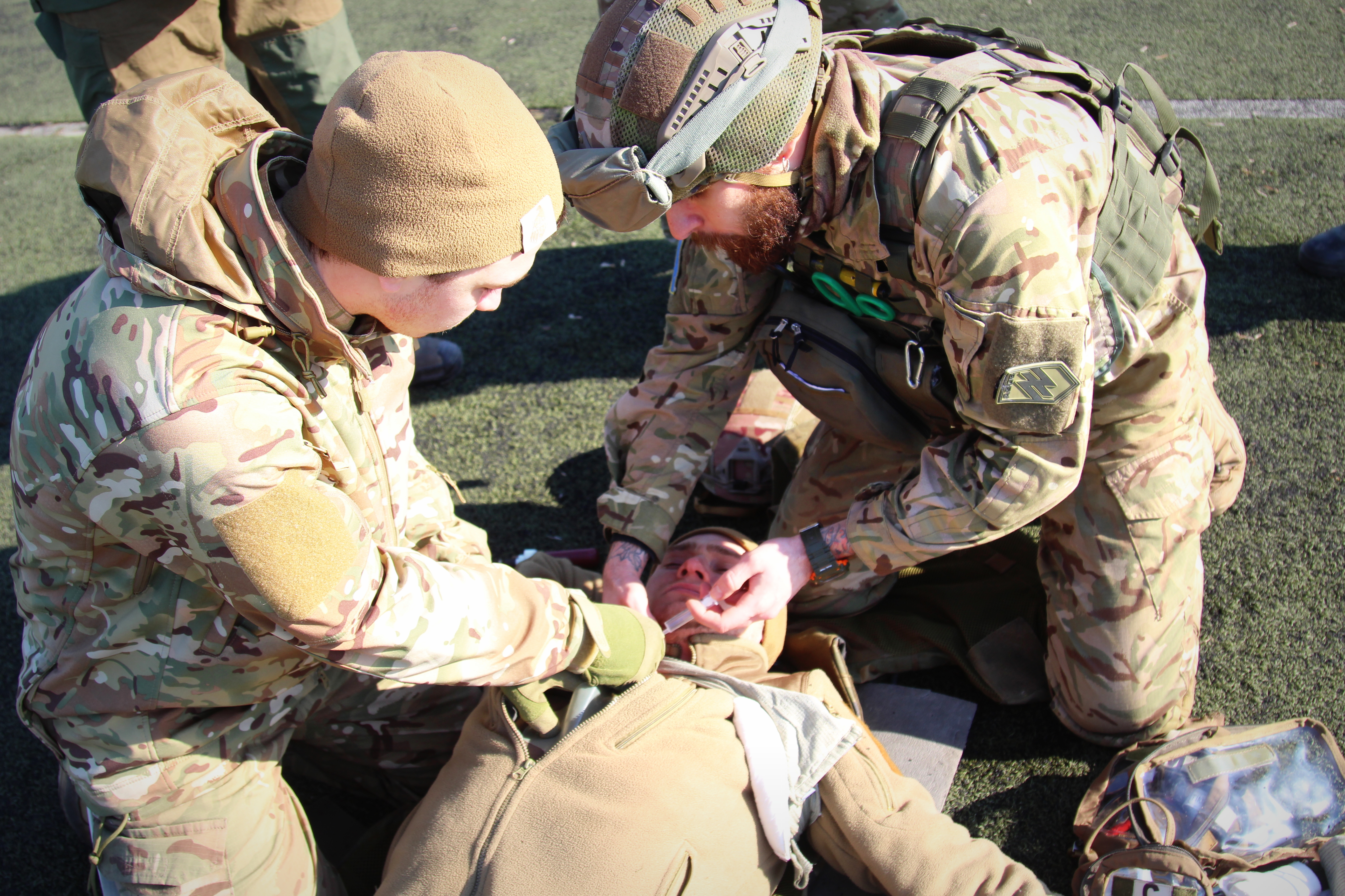 ПАРАМЕДИКИ 1-ГО БОП АЗОВ