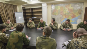 Полк АЗОВ відвідала багатонаціональна група військових спостерігачів