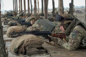 Планові польові навчання 1-ї роти 2-го батальйону полку АЗОВ