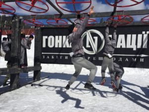 АЗОВЦІ ВІДВІДАЛИ СПОРТИВНІ ЗМАГАННЯ «RACE NATION» В БУКОВЕЛІ