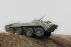 Тренувальні заняття екіпажів БТР