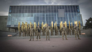 Полк АЗОВ відсвяткував чотириріччя у Бердянську