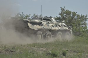 Полігон. Відпрацювання дій із захоплення ворожого ВОП
