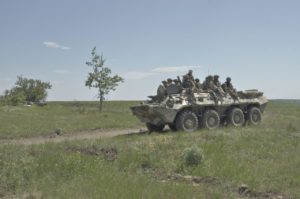 Полігон. Відпрацювання дій із захоплення ворожого ВОП