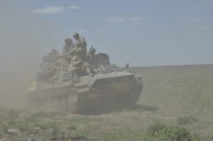 Полігон. Відпрацювання дій із захоплення ворожого ВОП