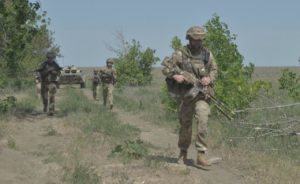 Полігон. Відпрацювання дій із захоплення ворожого ВОП