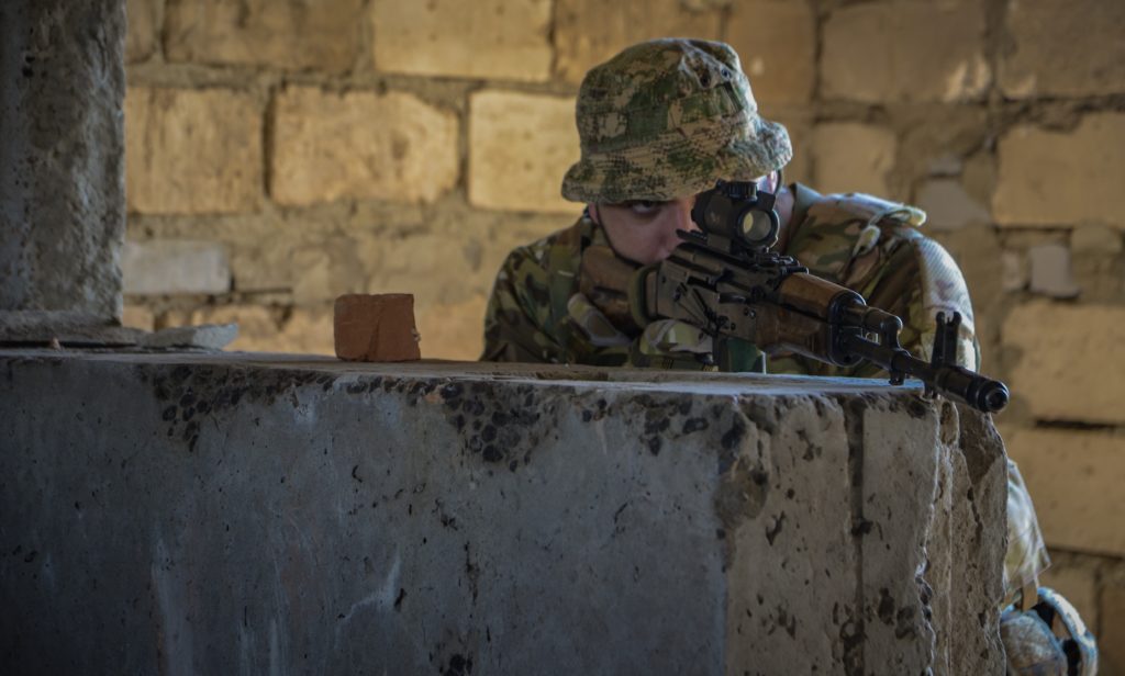 Фінальний день медичного курсу для бійців 3-ї роти 2-го батальйону полку АЗОВ