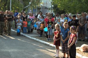 Урочисте відкриття пам’ятного знака воїнам, що віддали життя за Україну