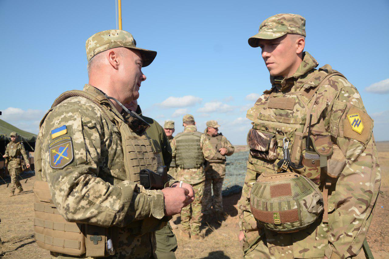 Азовське море – точка протистояння: полк АЗОВ взяв участь у наймасштабніших навчаннях на узбережжі
