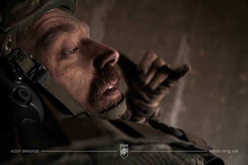 Фото з передових позицій піхоти 12-ої бригади «Азов»НГУ на Торецькому напрямку
