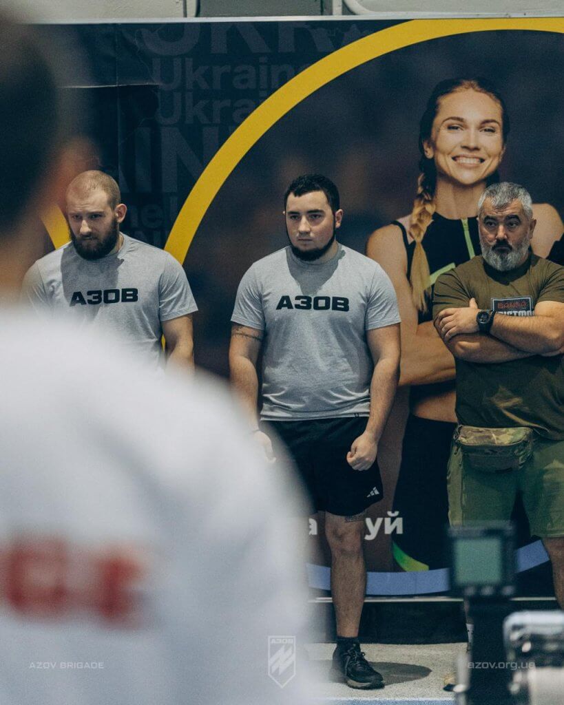 Бійці бригадної артилерійської групи представили 12-ту бригаду «Азов» в масштабних зимових змаганнях з кросфіту BANDA Christmas Battle