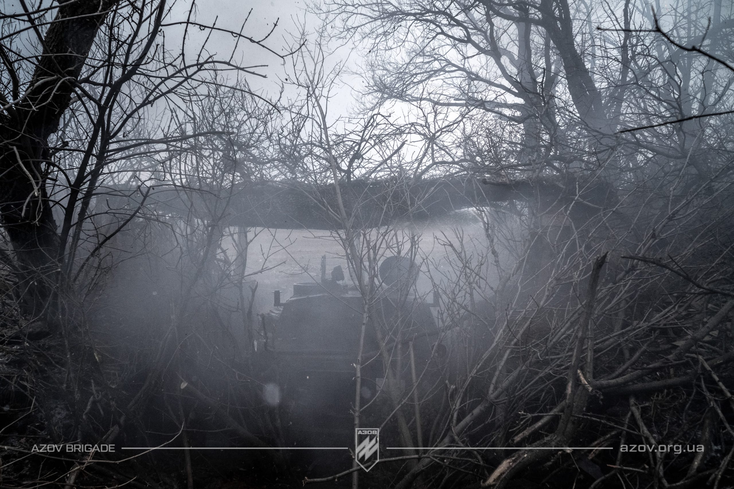 бойові будні розрахунку САУ 2С1 «Гвоздика» 12-ої бригади спеціального призначення «Азов» на Торецькому напрямку.