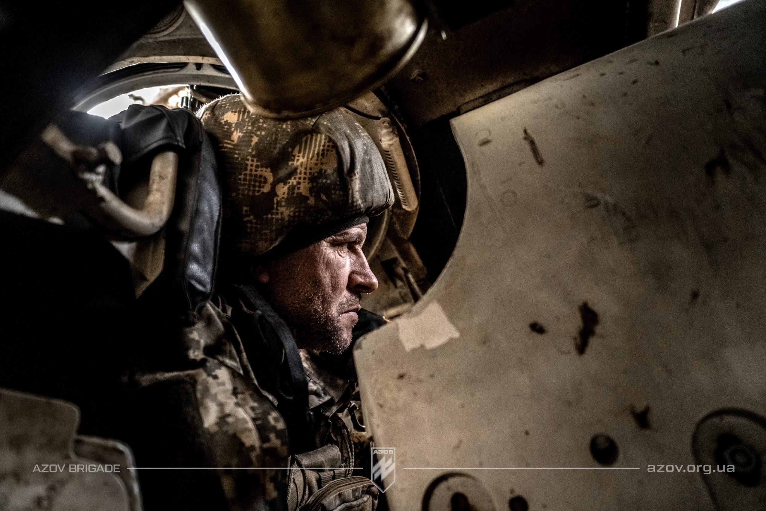 бойові будні розрахунку САУ 2С1 «Гвоздика» 12-ої бригади спеціального призначення «Азов» на Торецькому напрямку.