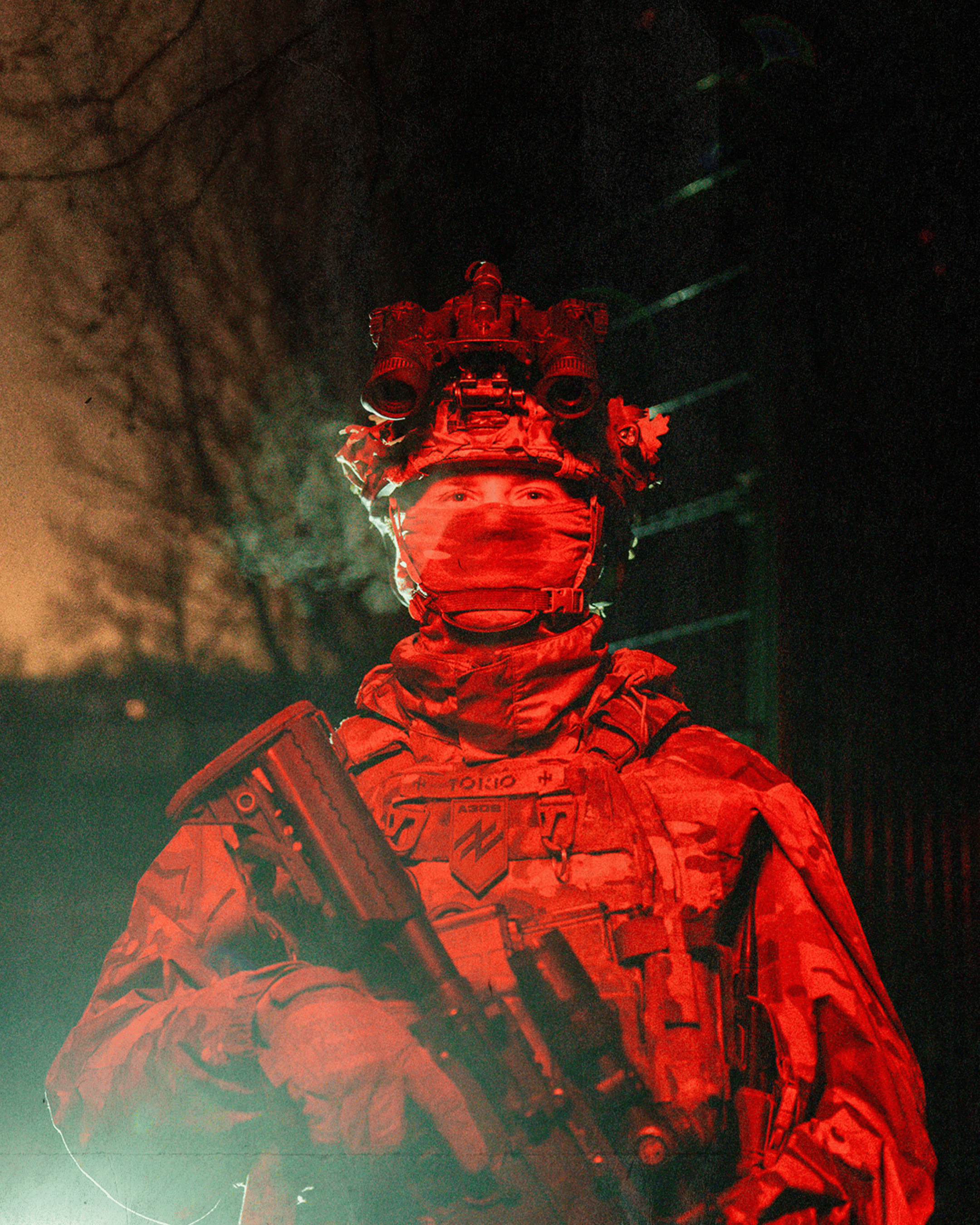 В об'єктиві – бійці взводу розвідки спеціального призначення 1-го батальйону 12-ої бригади «Азов».