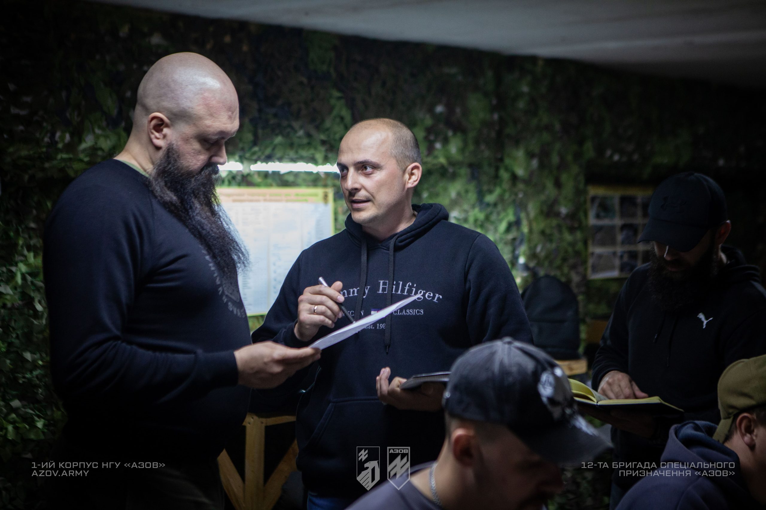 Офіцери 1-го корпусу НГУ «Азов» взяли участь у командно-штабних навчаннях.