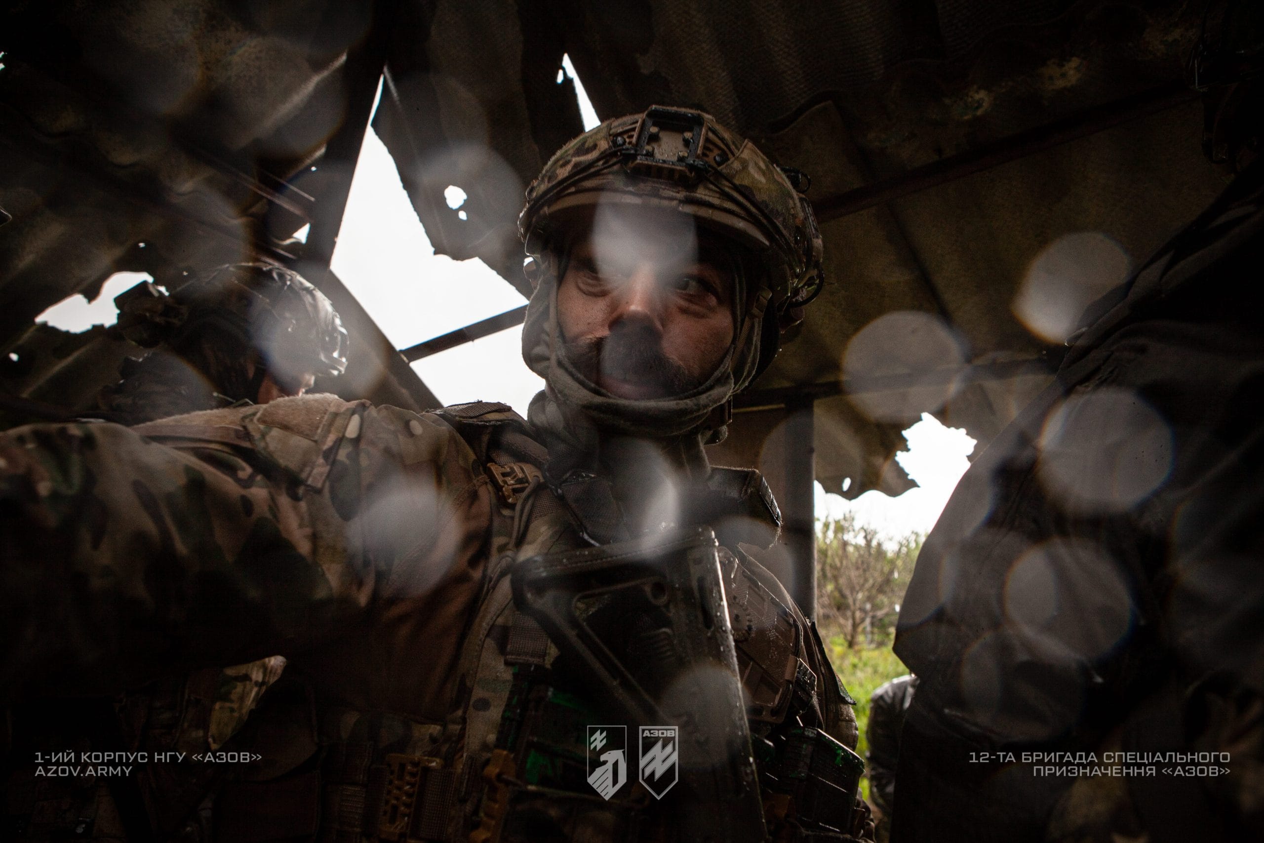 На світлинах – тренування іноземців Інтернаціонального батальйону 12-ої бригади спеціального призначення «Азов».