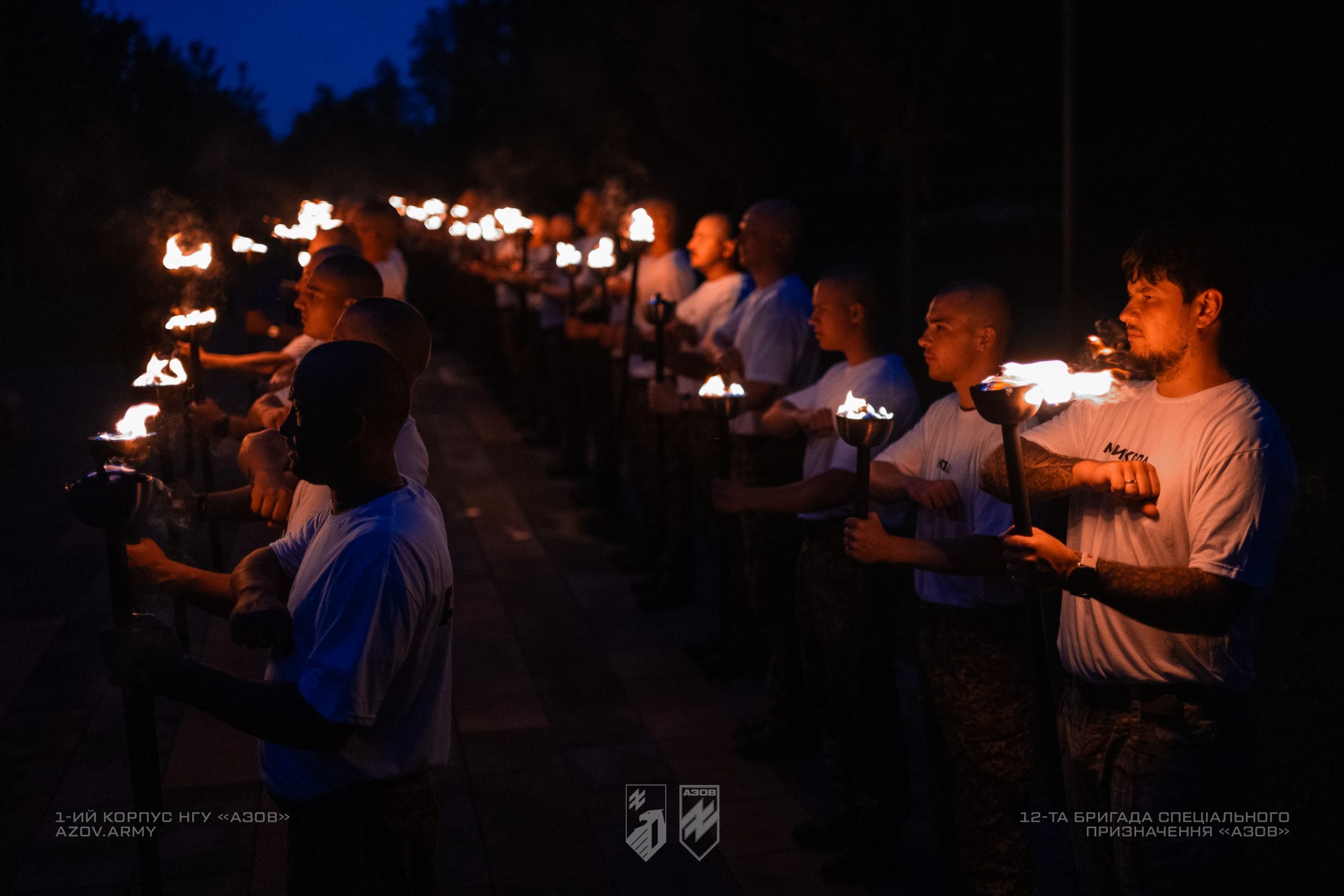 Вечір пам'яті азовців, які загинули в Оленівці в ніч з 28 на 29 липня 2022 року.