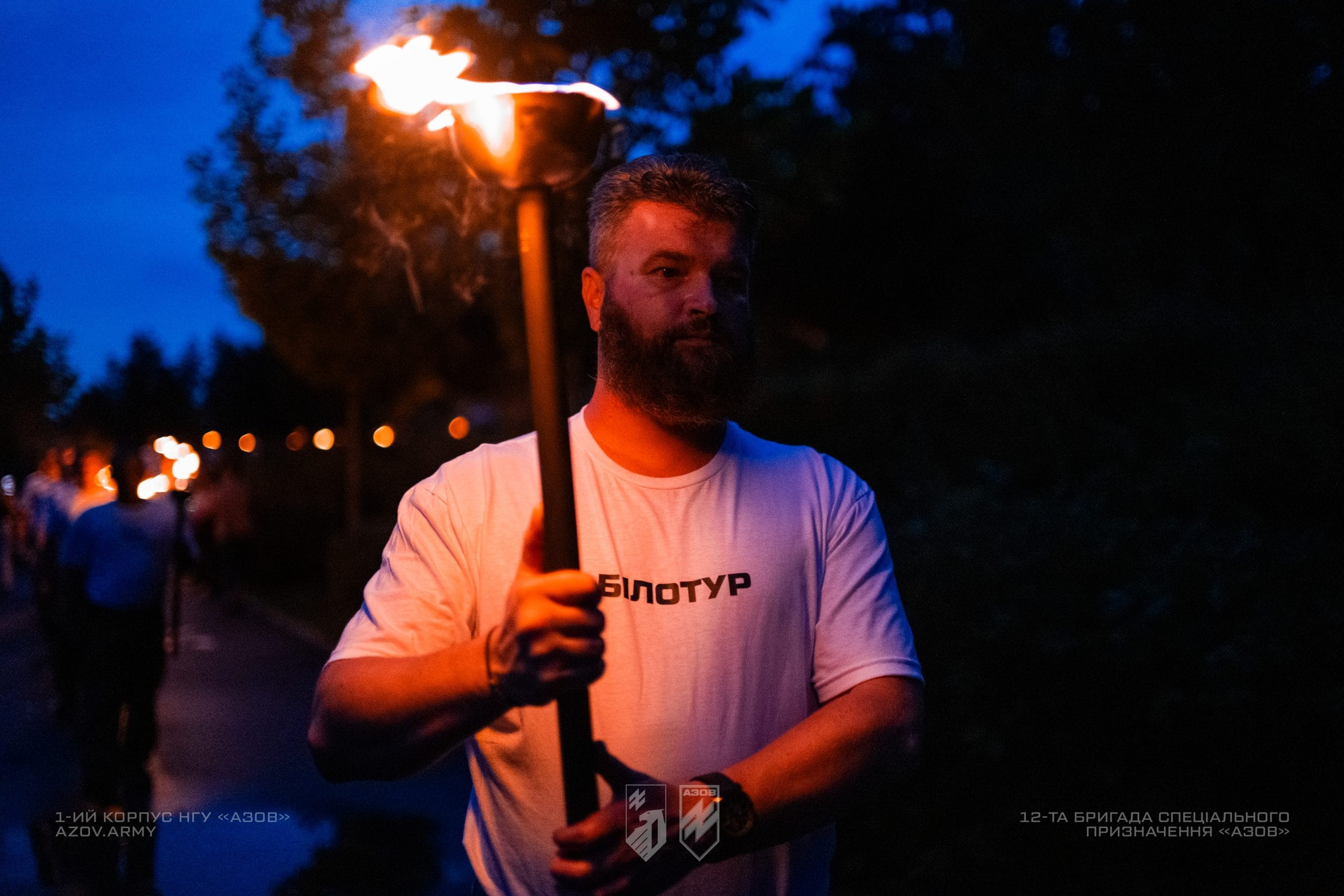 Вечір пам'яті азовців, які загинули в Оленівці в ніч з 28 на 29 липня 2022 року.