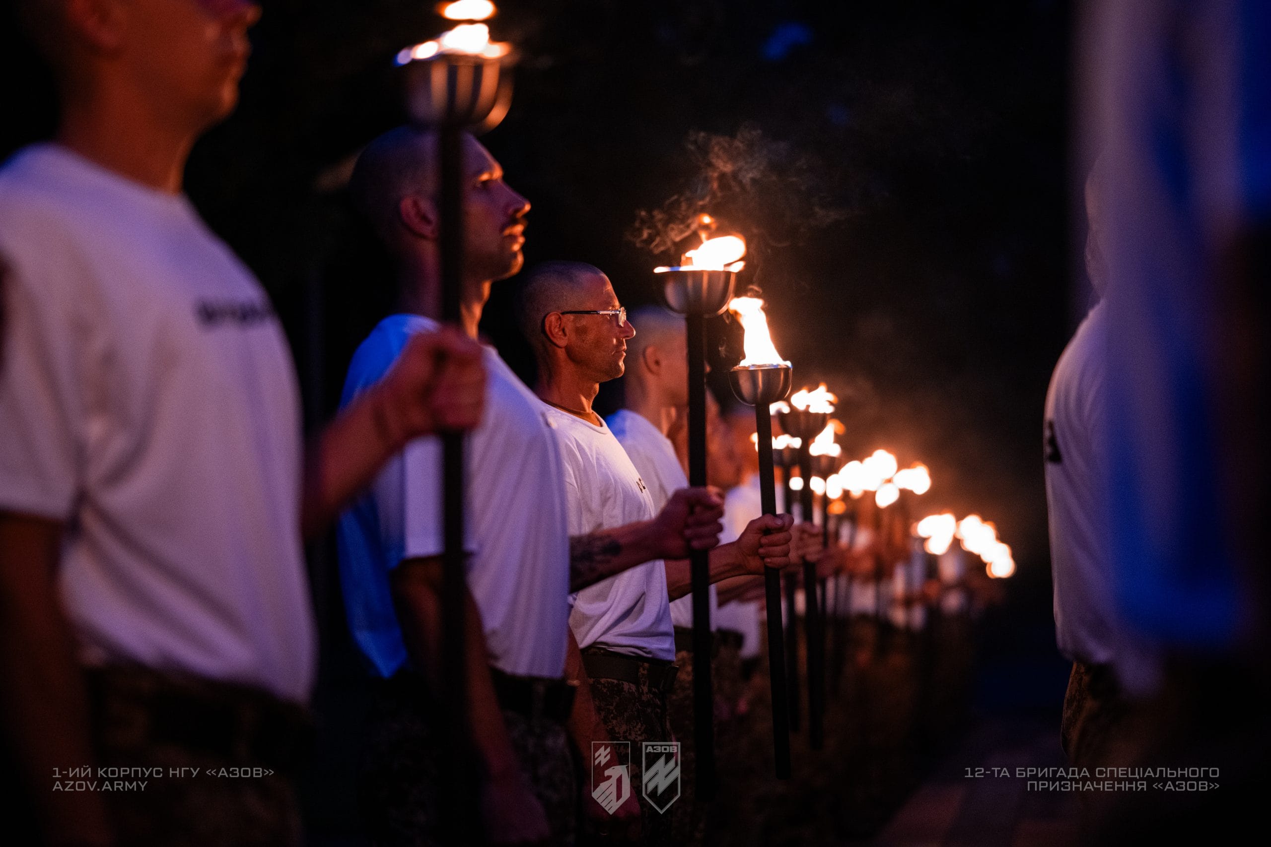 Вечір пам'яті азовців, які загинули в Оленівці в ніч з 28 на 29 липня 2022 року.