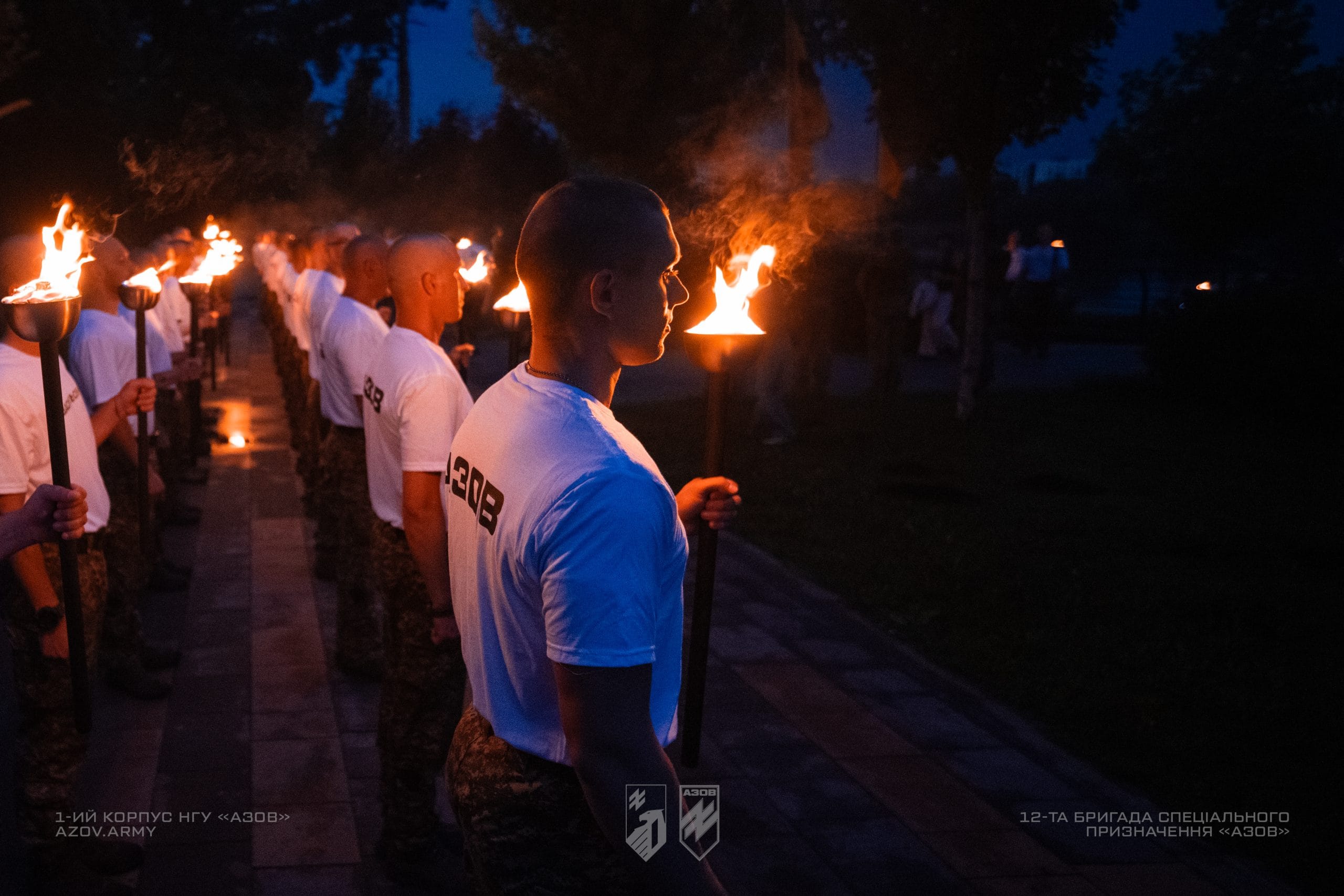 Вечір пам'яті азовців, які загинули в Оленівці в ніч з 28 на 29 липня 2022 року.